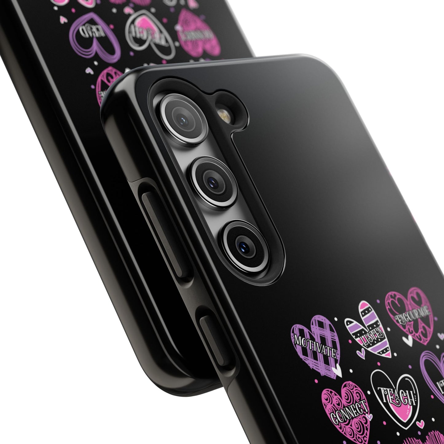 School Secretary Hearts Valentine Valentines Day - Tough Phone Case