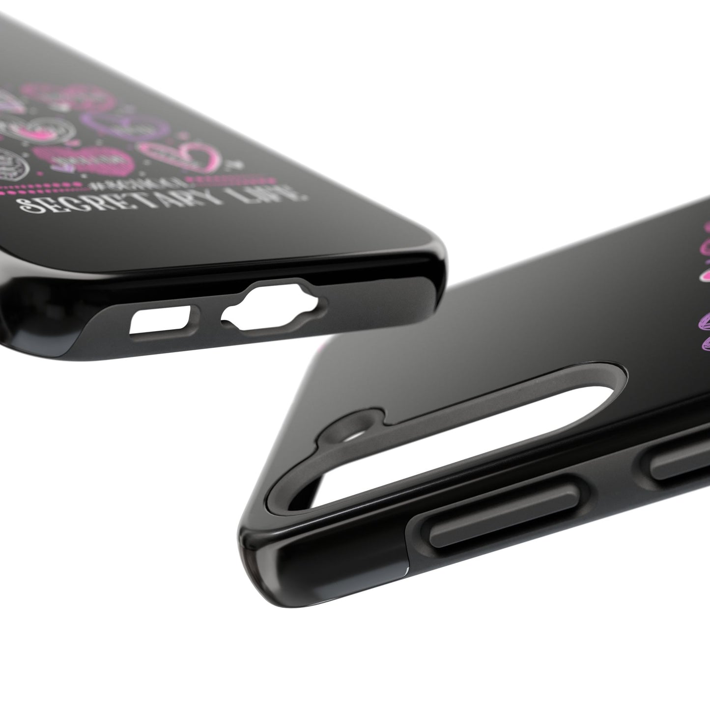 School Secretary Hearts Valentine Valentines Day - Tough Phone Case