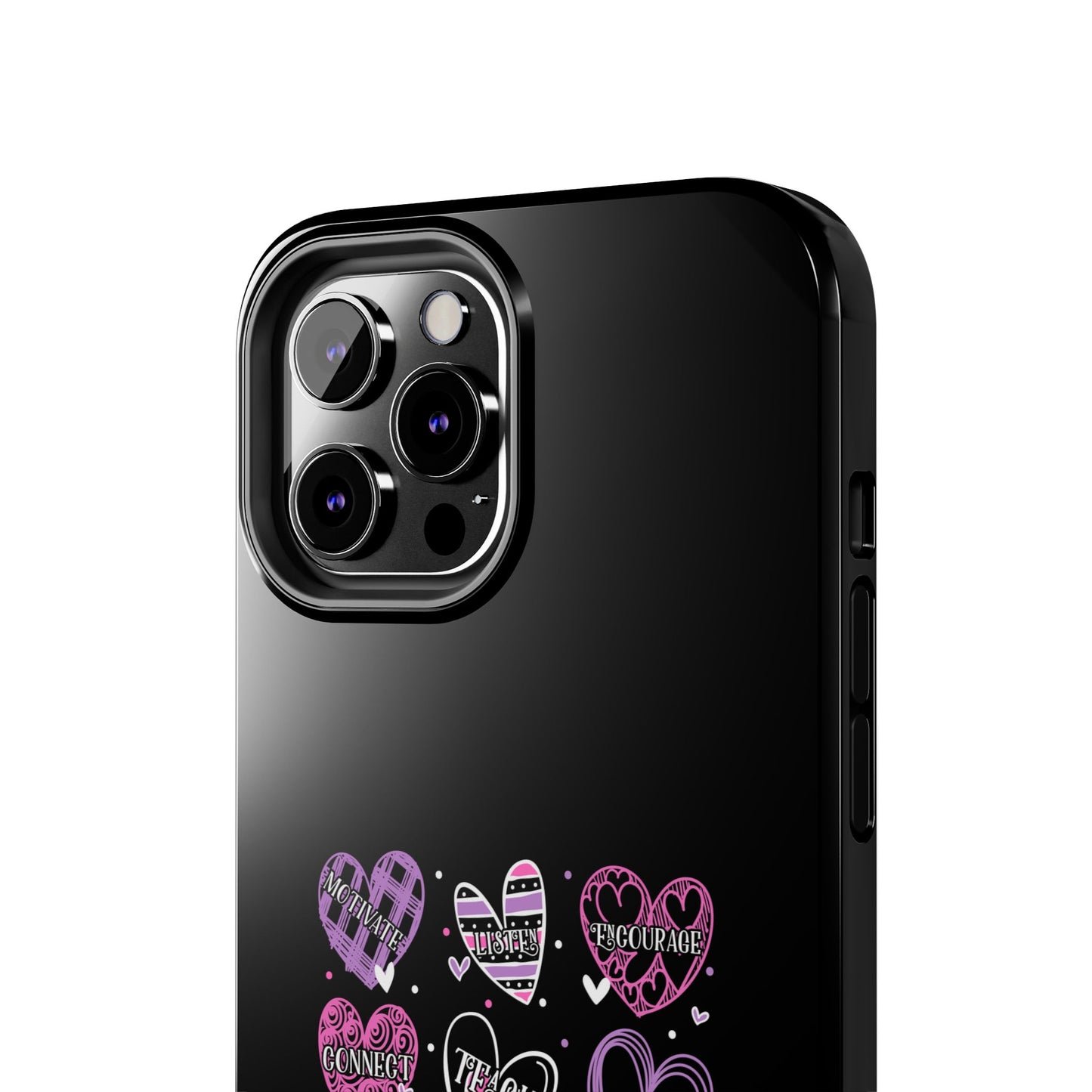 School Secretary Hearts Valentine Valentines Day - Tough Phone Case