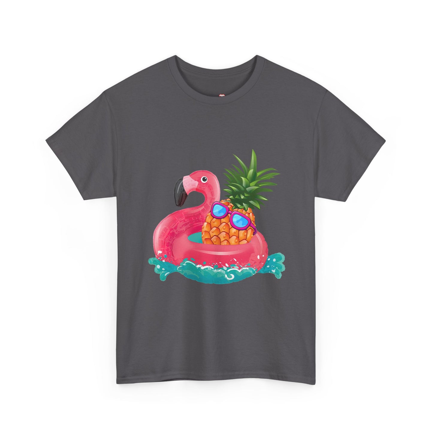Funny Flamingo Pineapple Pun Lover Gift Pine Mingo - Unisex T-Shirt