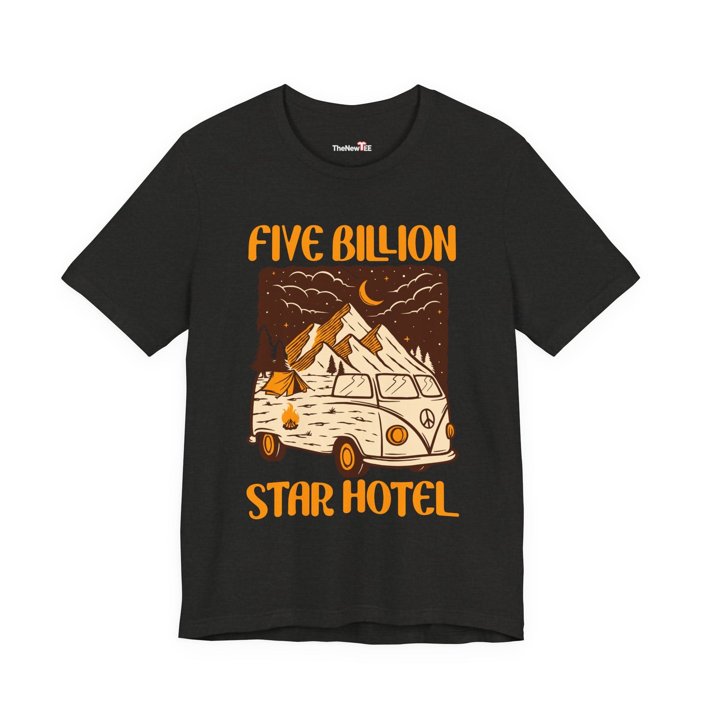 Five Billion Star Hotel Camping T-Shirt