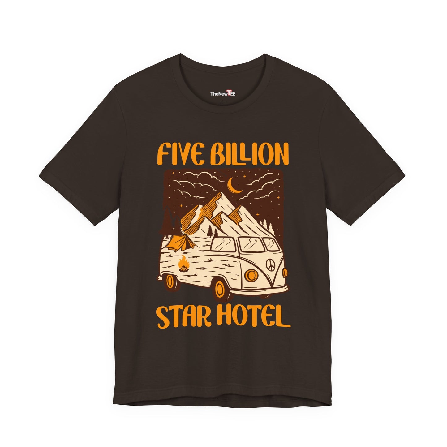 Five Billion Star Hotel Camping T-Shirt