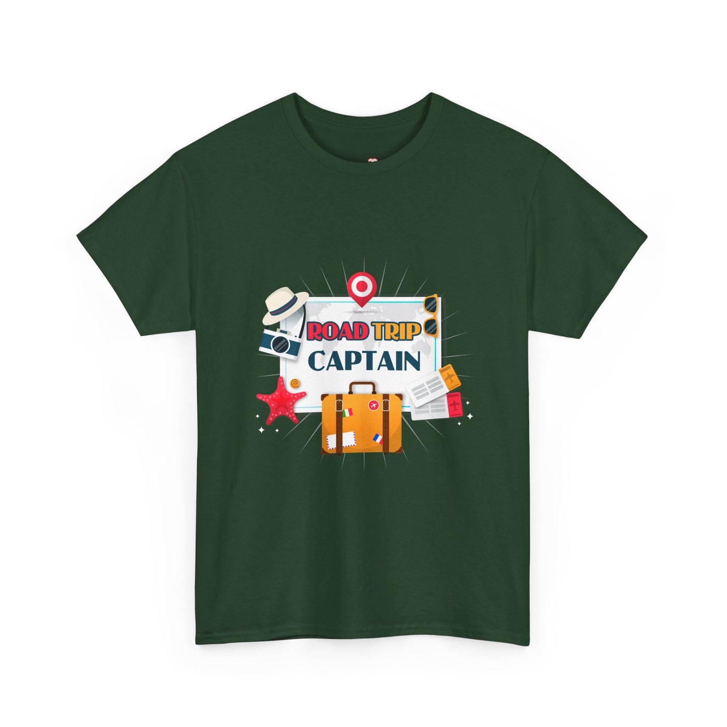 Road Trip Captain Design Outdoor Rv Camping Group Gift - Unisex T-Shirt