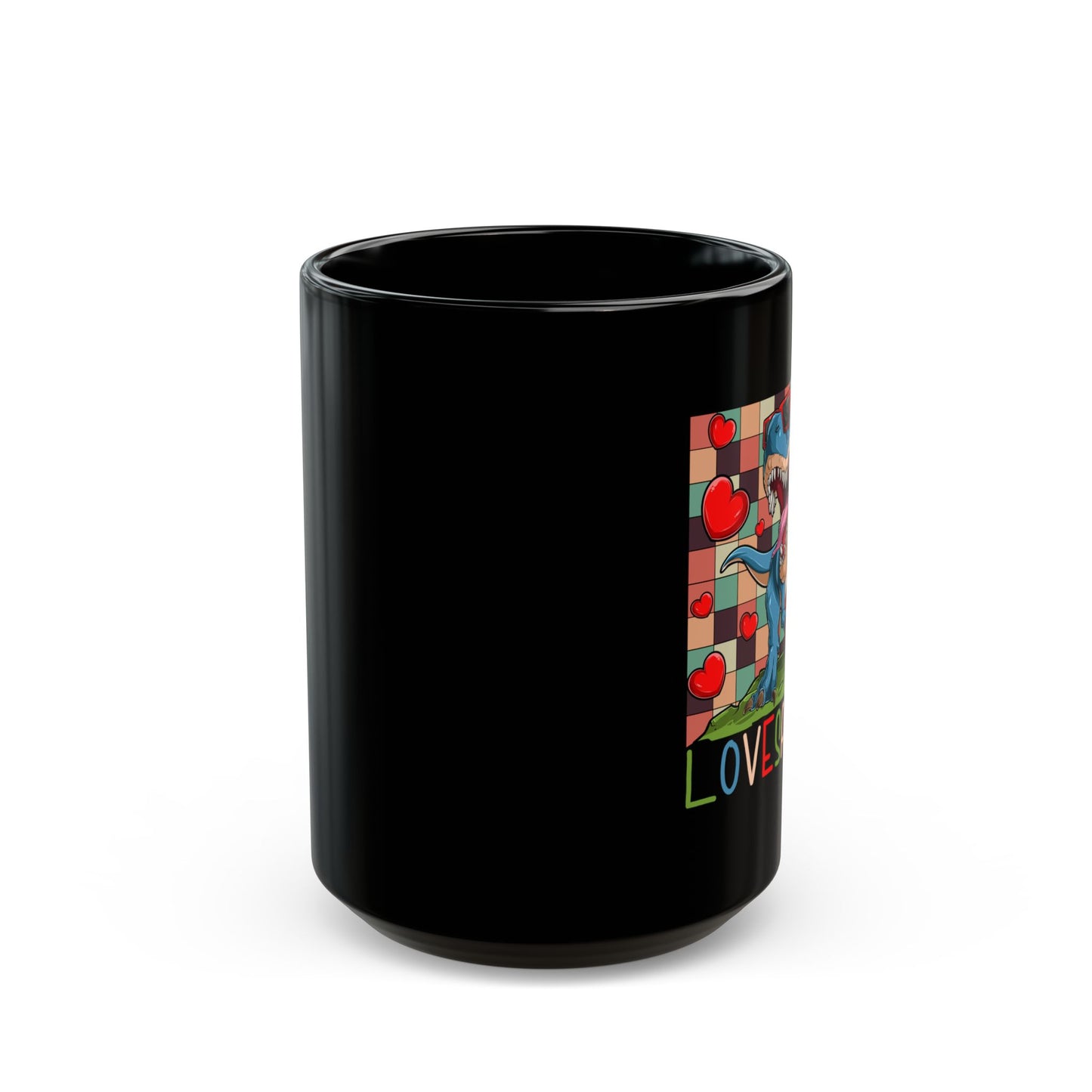 Zodiac Taurus Black Ceramic Mug – Colorful Retro Bull Design (11oz & 15oz)