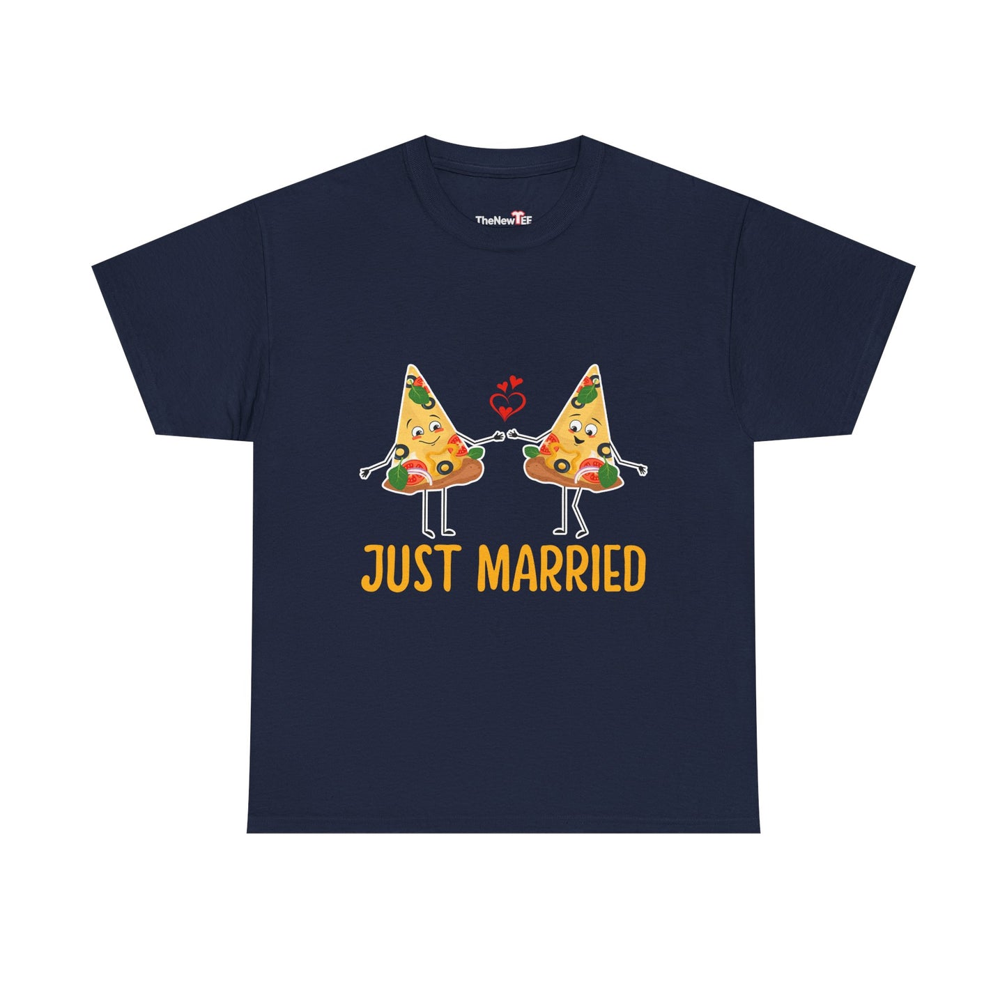 Just Married Pizza Slice - Unisex T-Shirt
