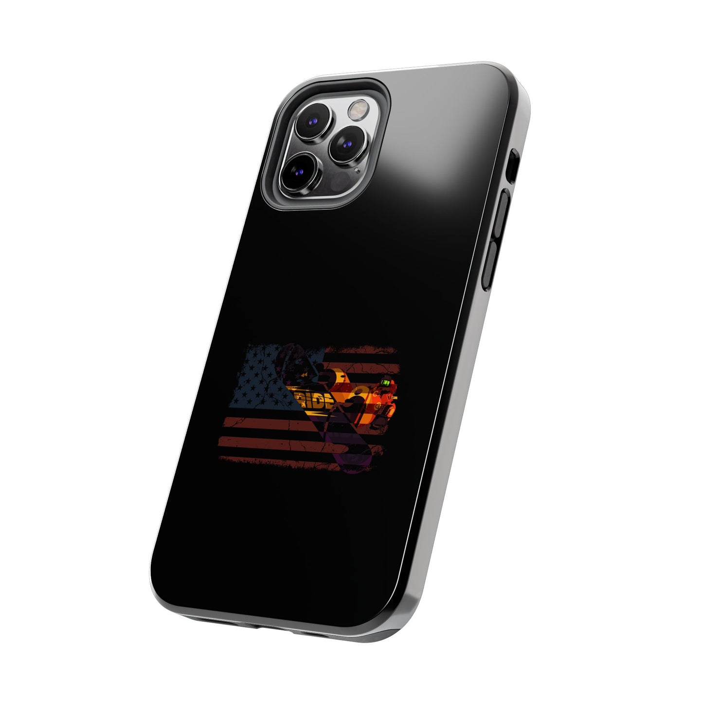 American Flag Camouflage Snowboarding Snowboarder Snowboard Tough Phone Case