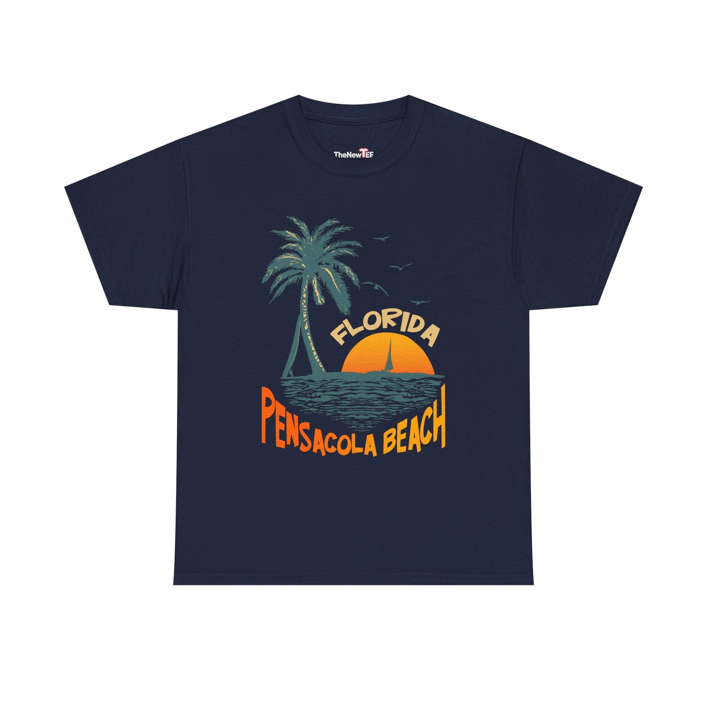 Family Vacation Retro Sunset Florida Pensacola Beach - Unisex T-Shirt