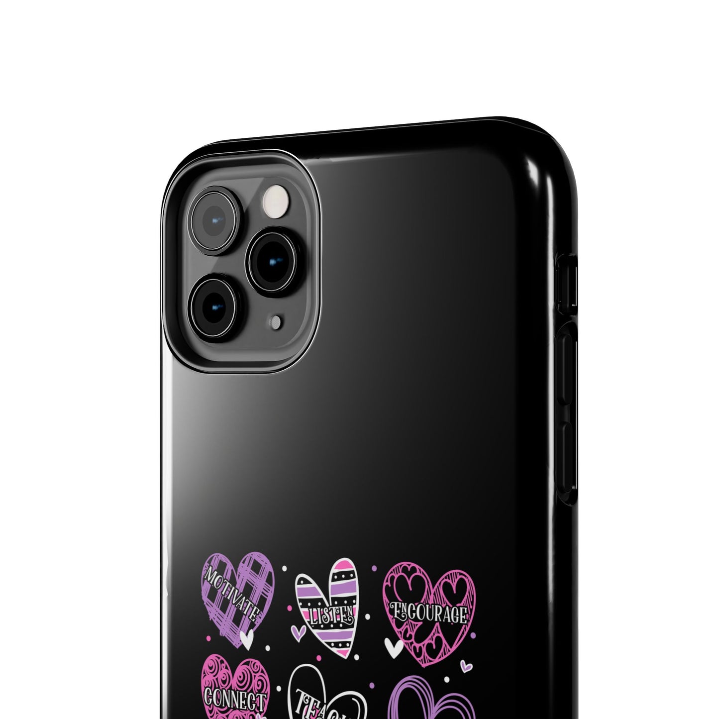 School Secretary Hearts Valentine Valentines Day - Tough Phone Case