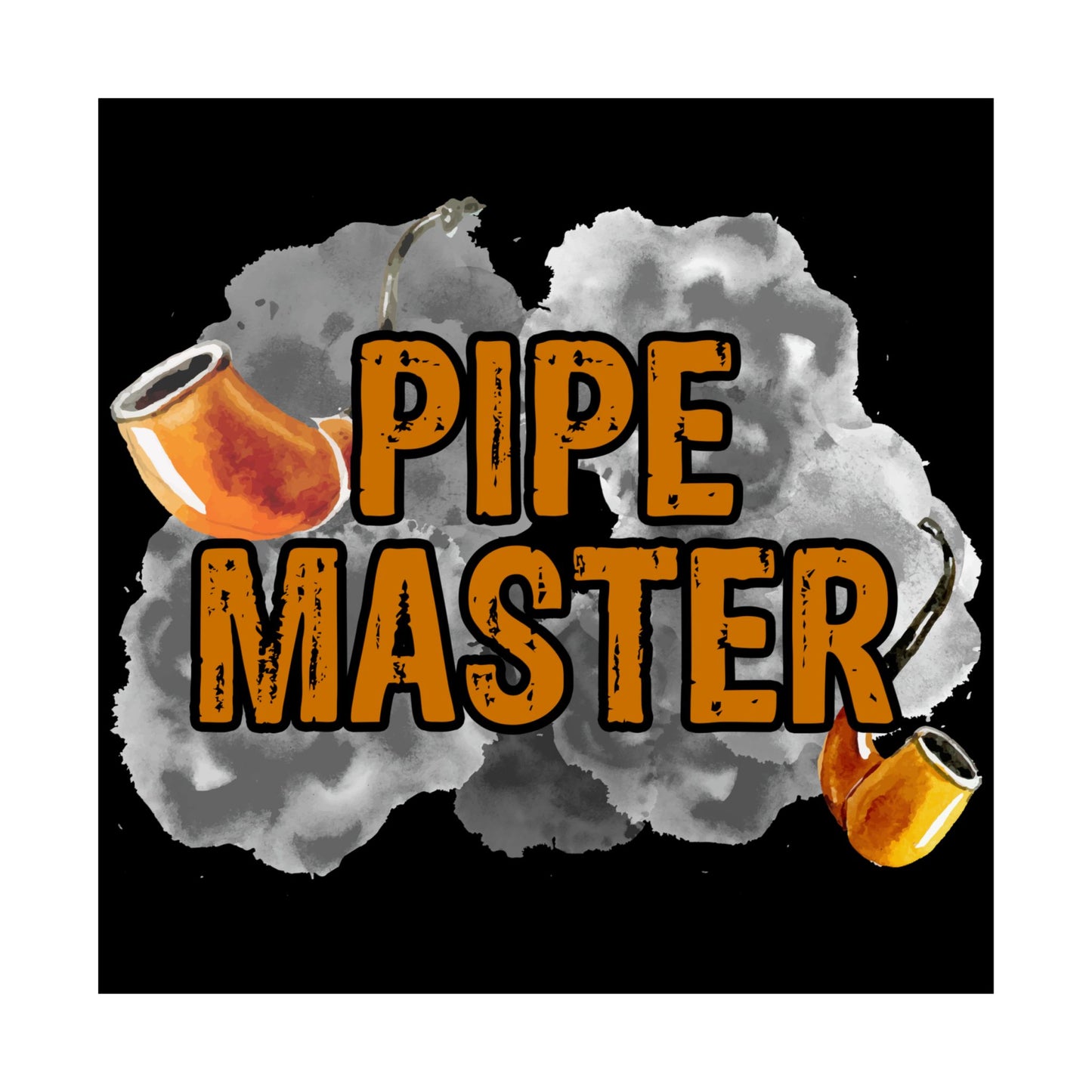 Pipe Smoking - Wall Art