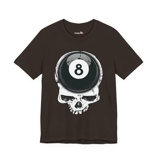 Skull 8 Ball Mortality T-shirt