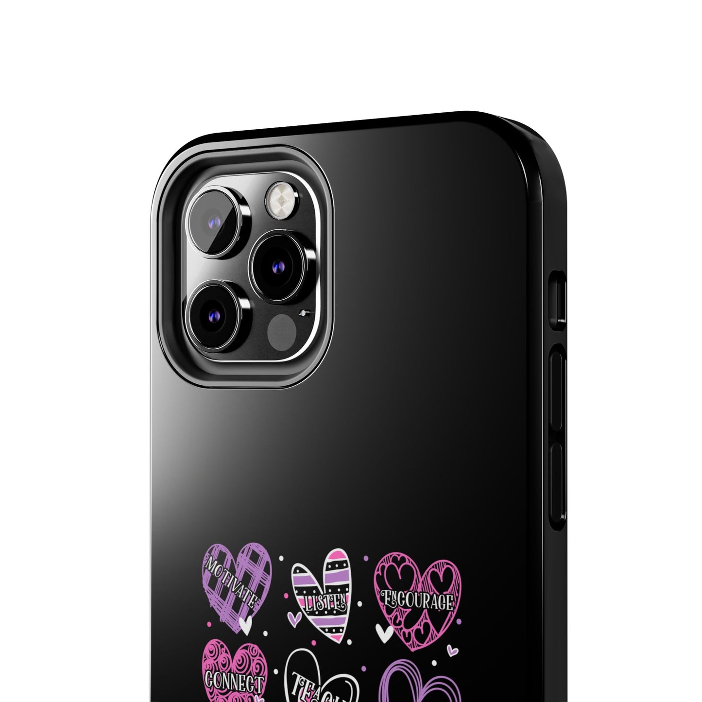 School Secretary Hearts Valentine Valentines Day - Tough Phone Case