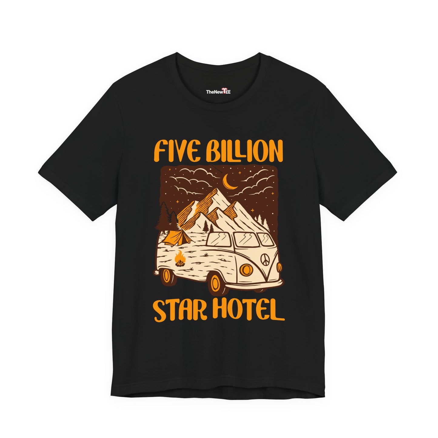 Five Billion Star Hotel Camping T-Shirt