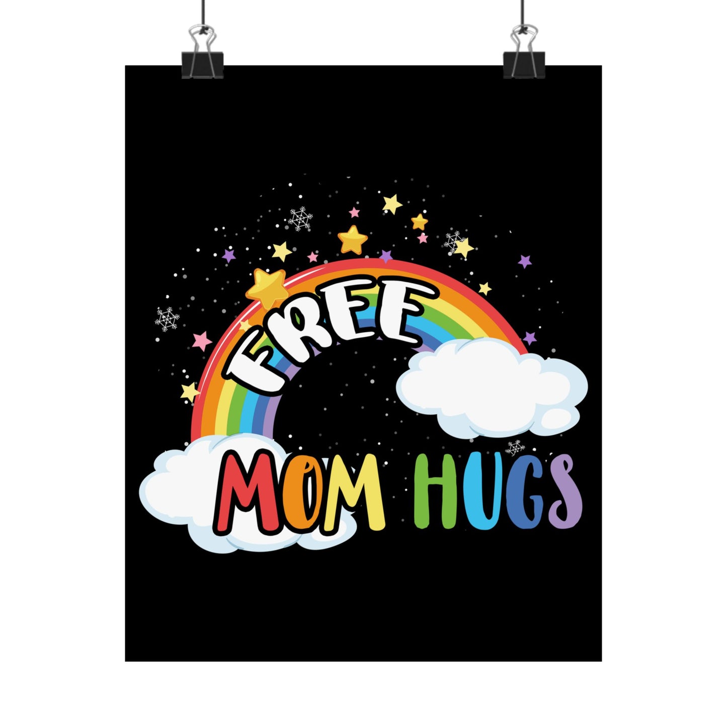 Free Mom Hugs - Wall Art