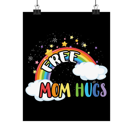 Free Mom Hugs - Wall Art