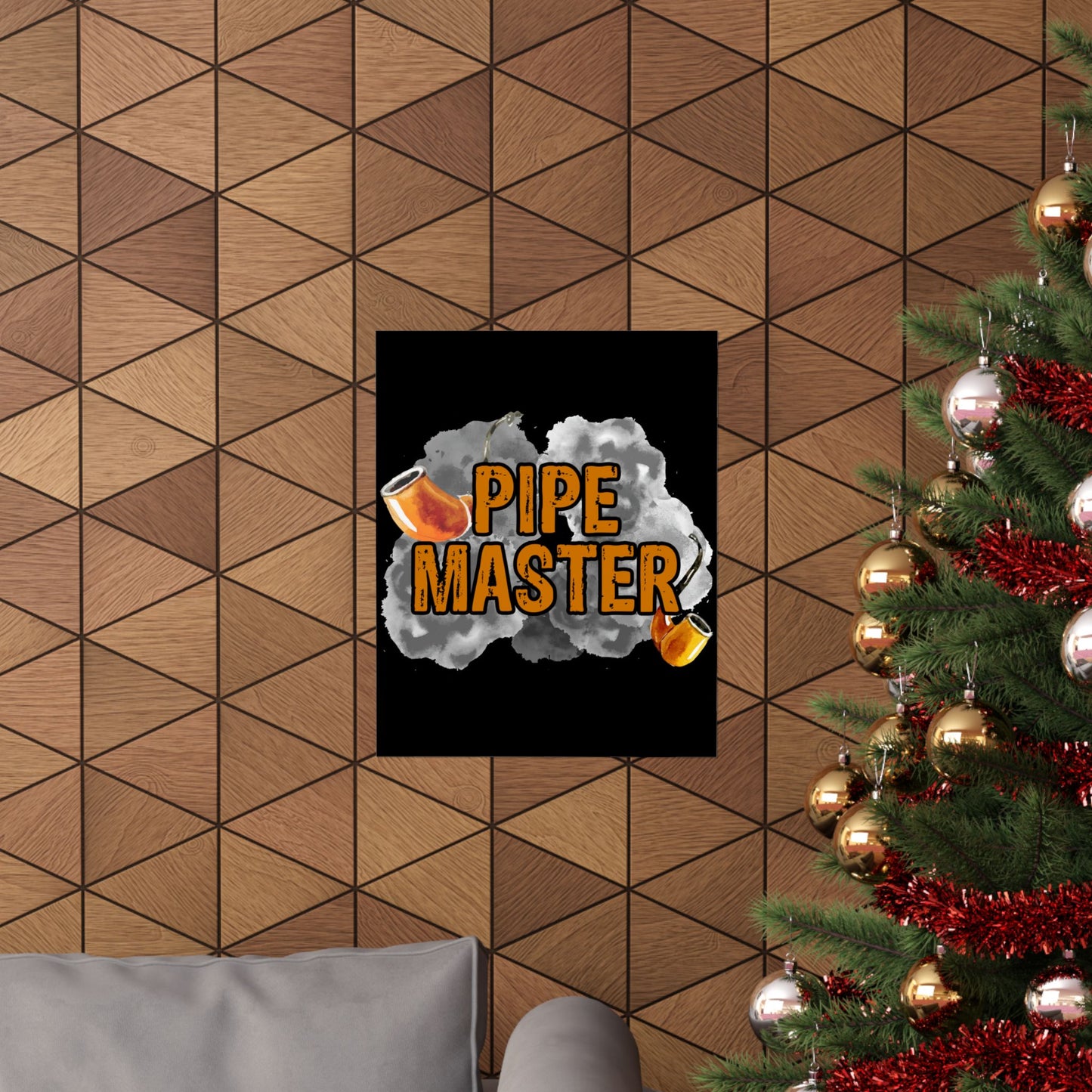 Pipe Smoking - Wall Art