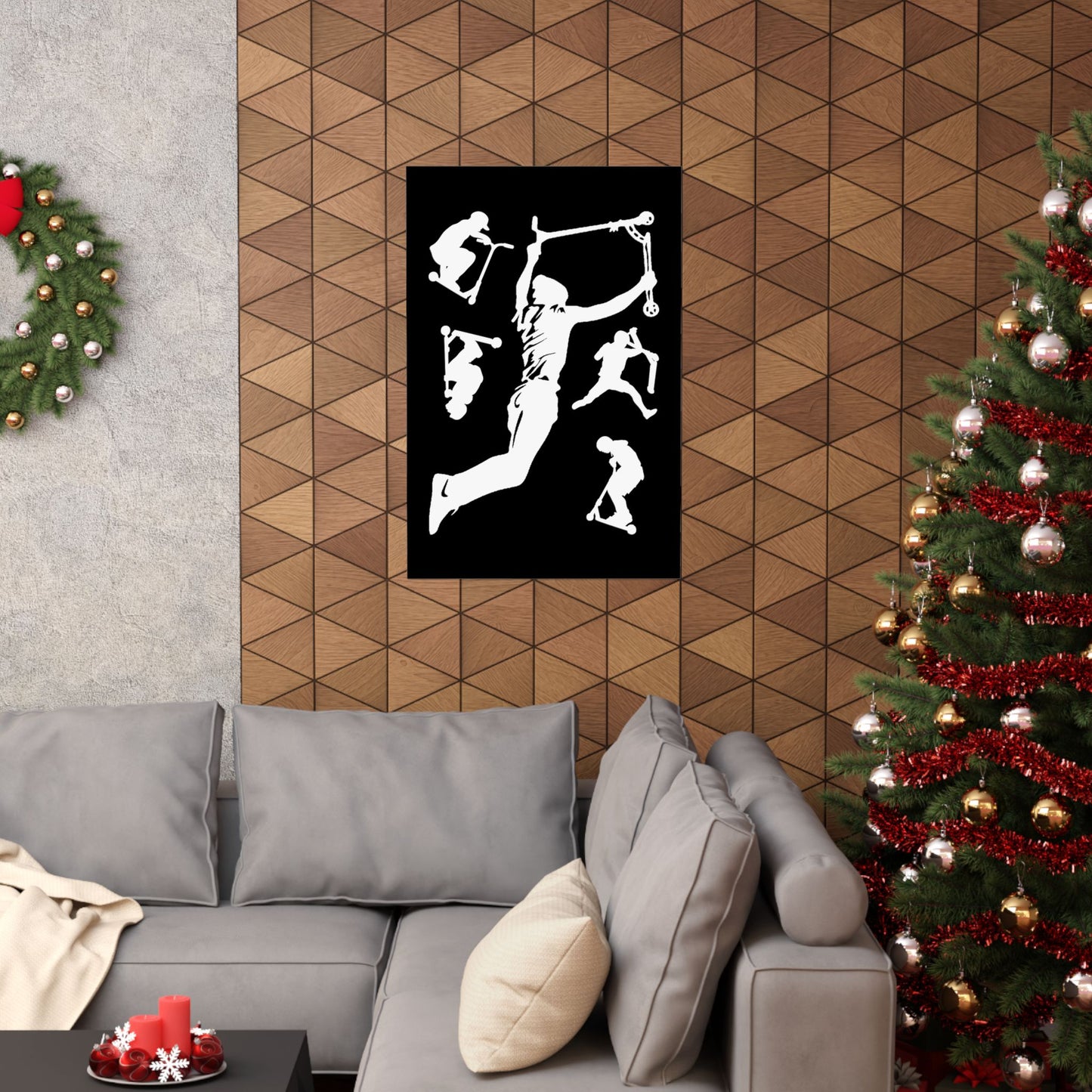 Stunt Scooter Scootering Tricks - Wall Art