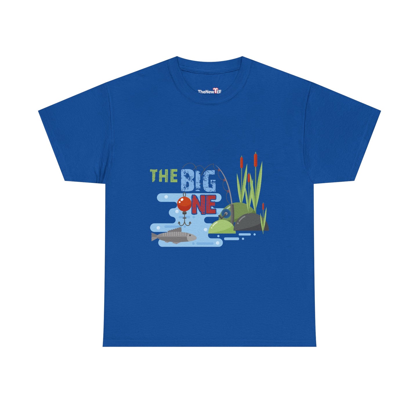 Kids Fishing The Big One Year 1St First Birthday Little Fisherman - Unisex T-Shirt