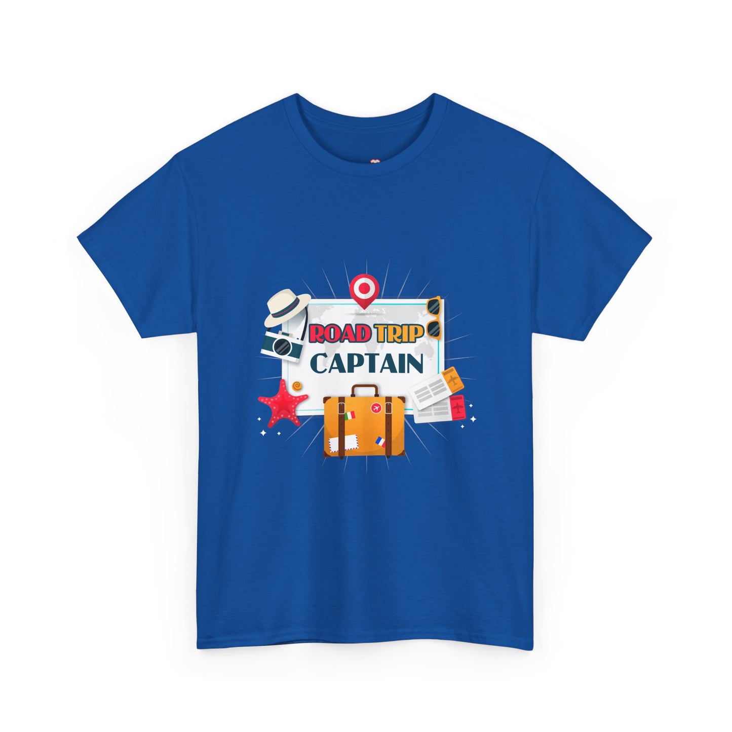 Road Trip Captain Design Outdoor Rv Camping Group Gift - Unisex T-Shirt