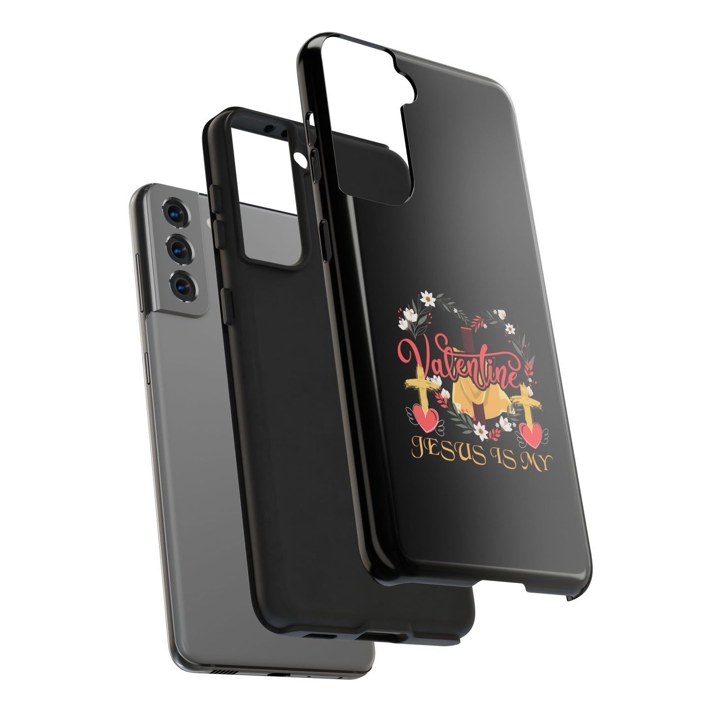 Jesus Is My Valentine Heart Valentine'S Day - Tough Phone Case