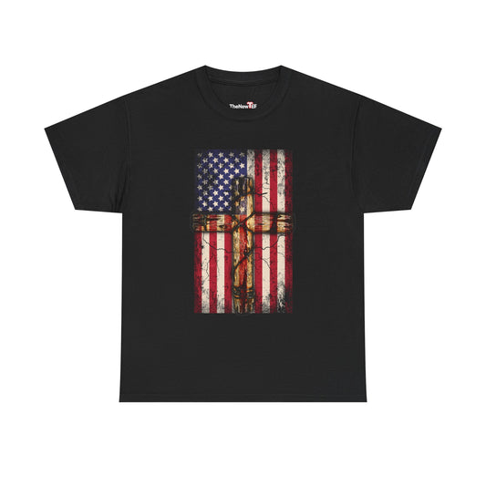 Christian Gift For Men Women Proud American Flag Patriotic - Unisex T-Shirt