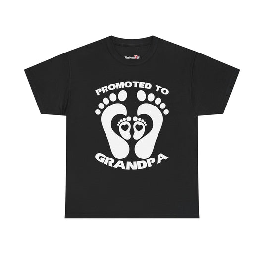 Funny Grandpa. Promoted To Grandpa - Unisex T-Shirt