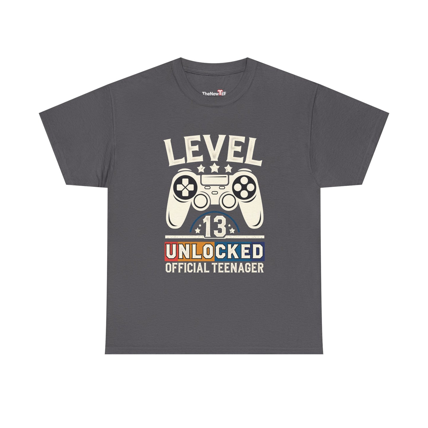 Level Unlocked Controller Tee — Gamer Birthday Shirt
