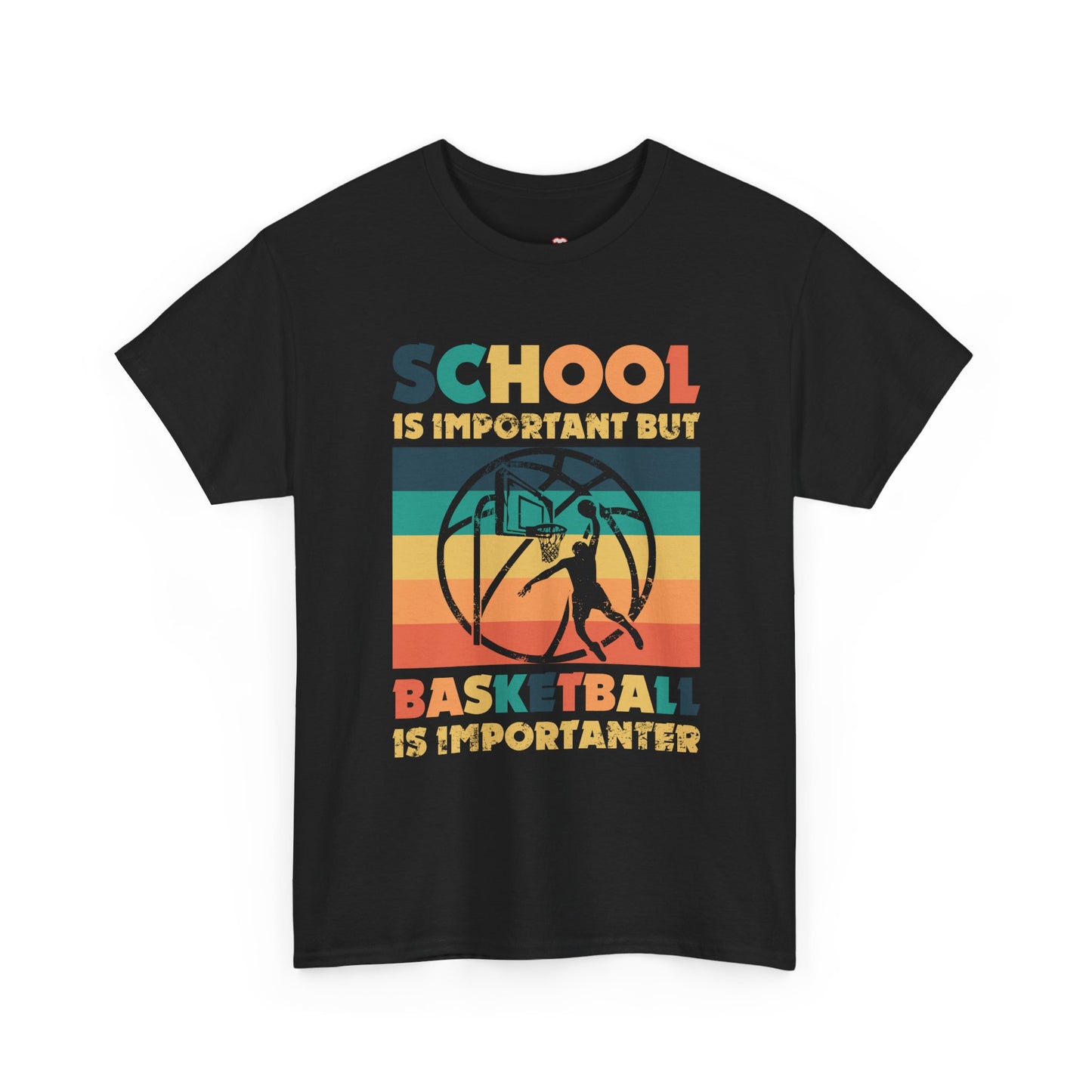 School Is Important But Basketball Is Importanter - Unisex T-Shirt