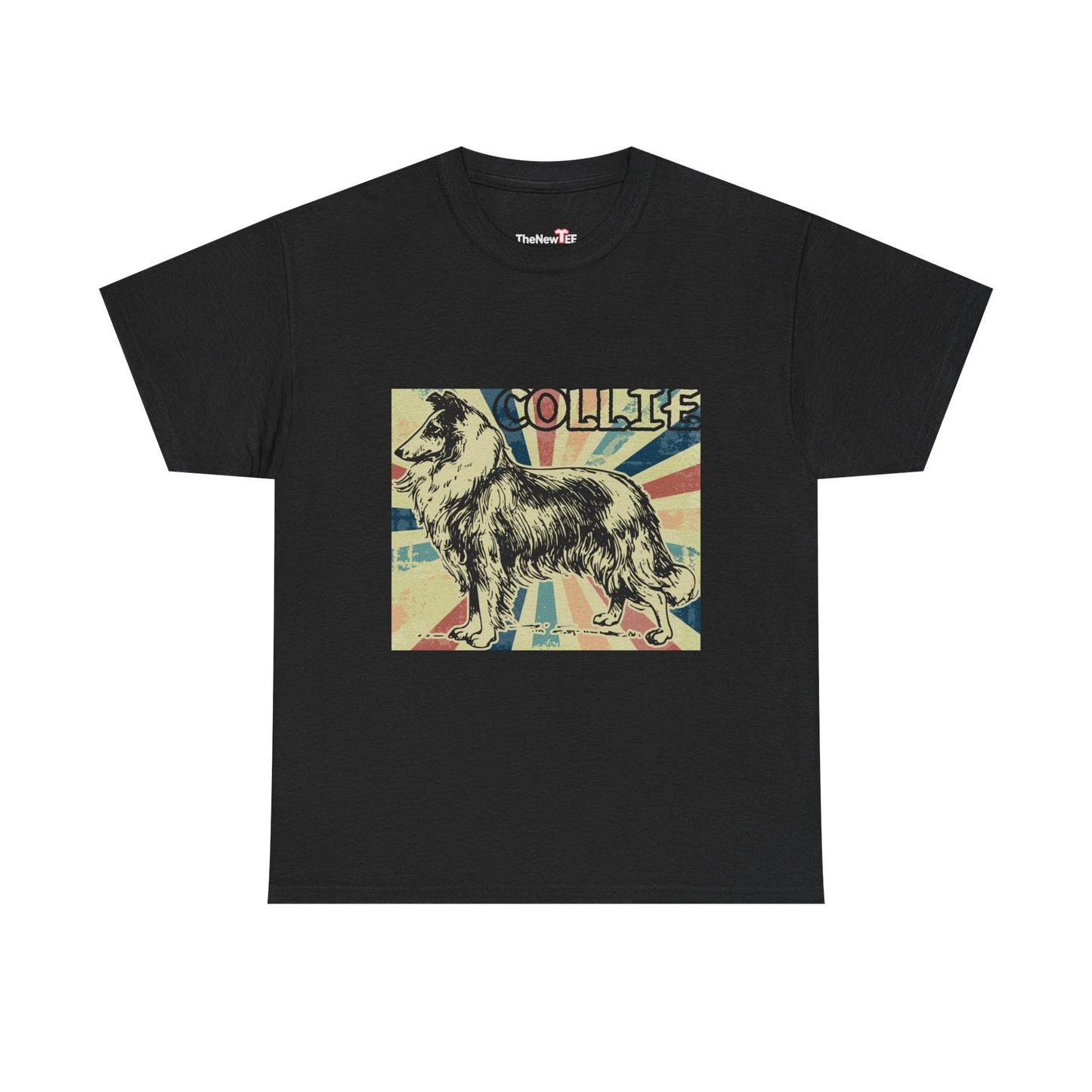 Smooth Collie Vintage Style Dog - Unisex T-Shirt