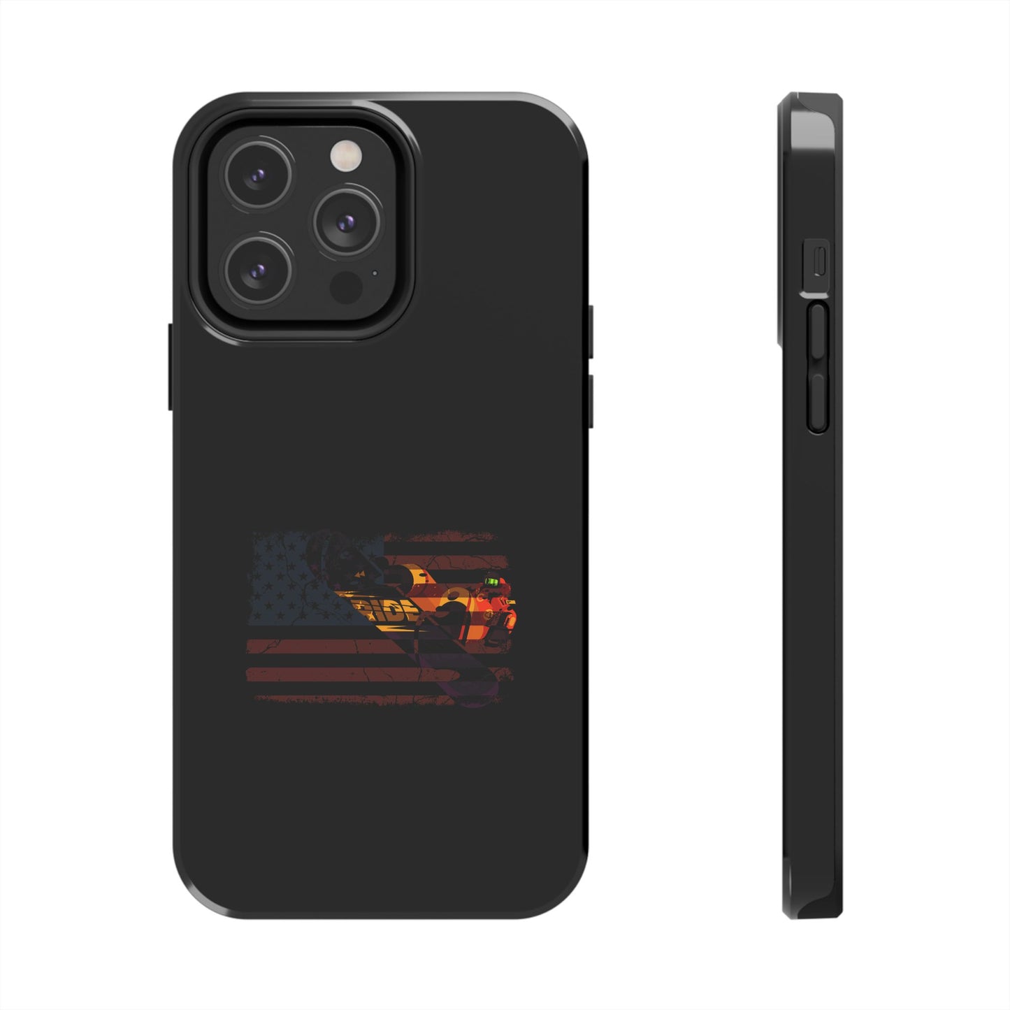 American Flag Camouflage Snowboarding Snowboarder Snowboard Tough Phone Case