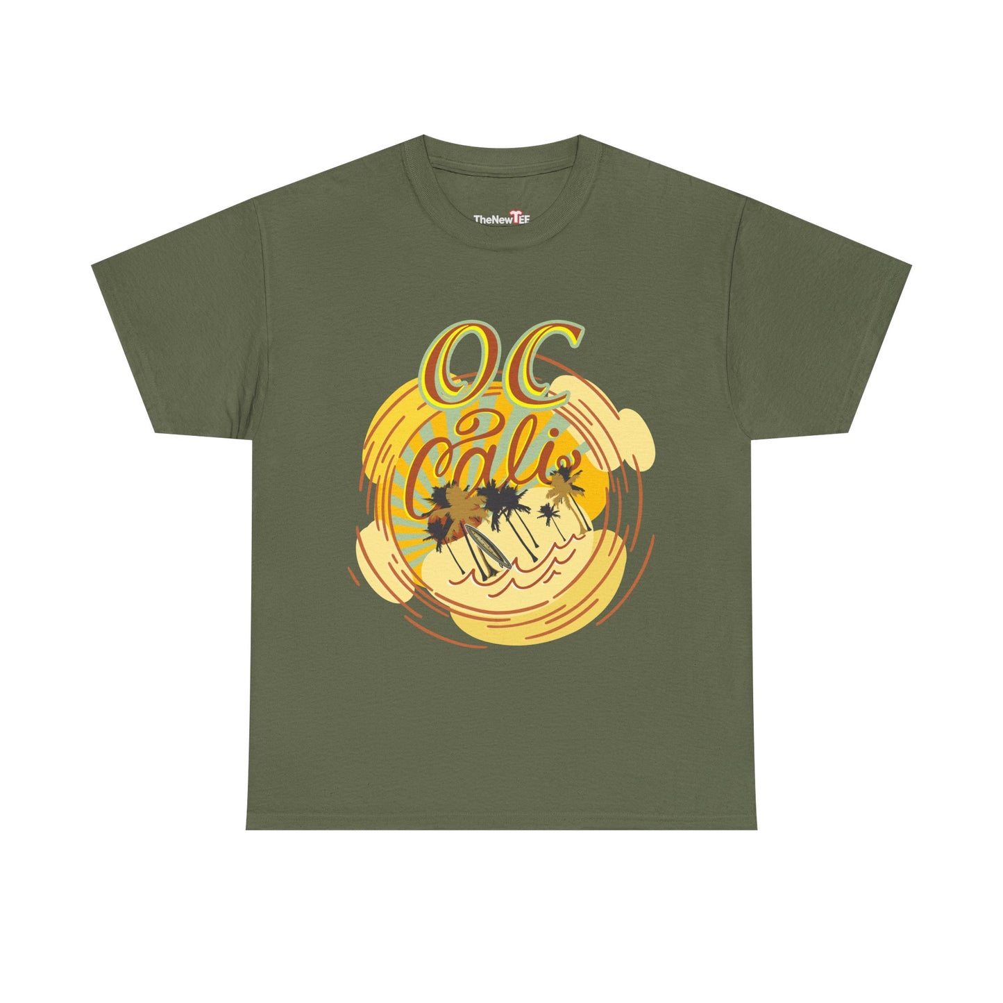 Oc Cali Orange County California Beach Sun Surf - Unisex Graphic T-Shirt