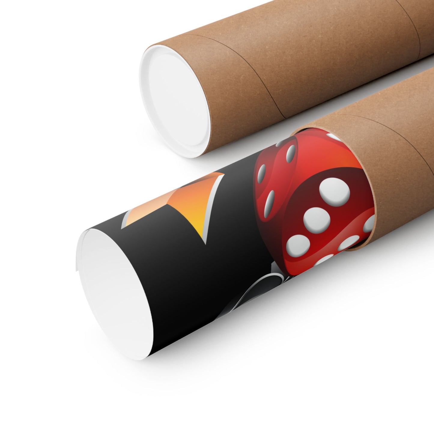 This Is How I Roll Funny Casino Themed Dice Gambling Humor - Wall Art
