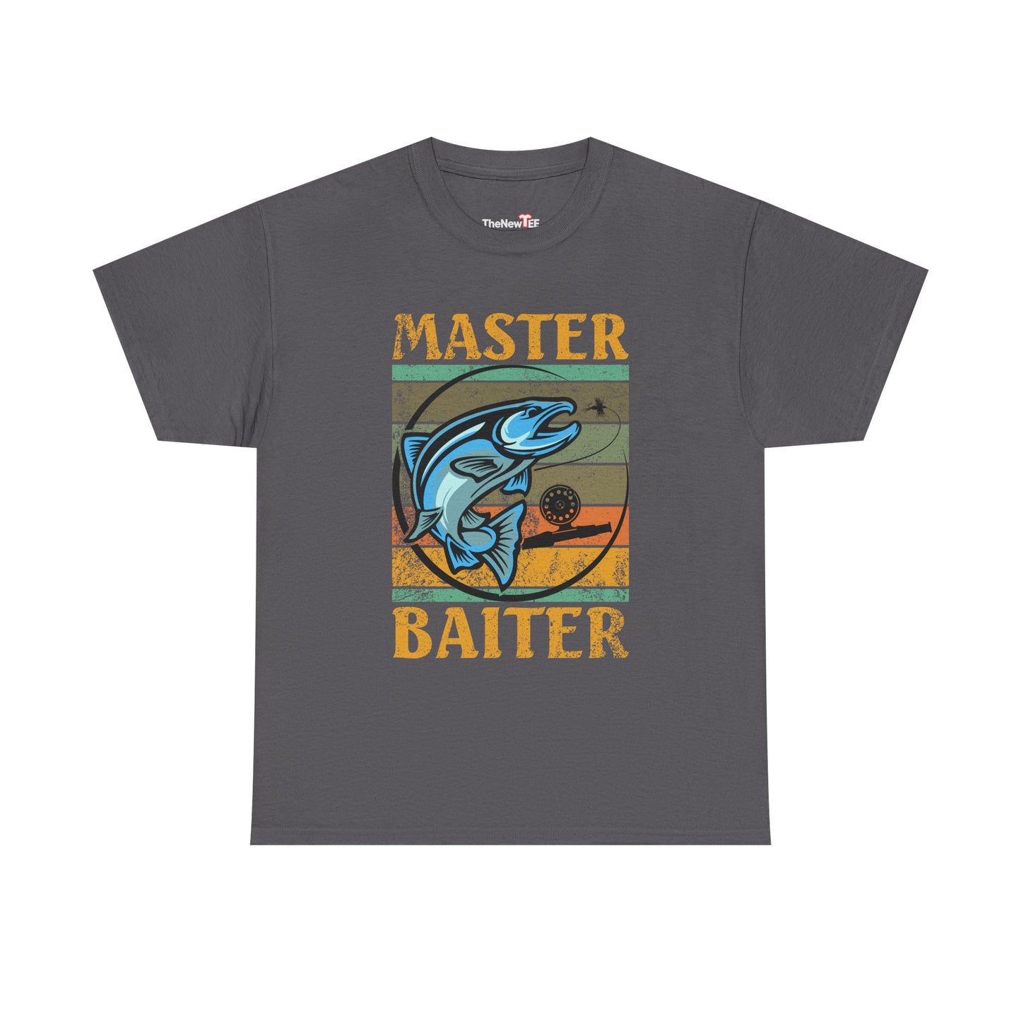Master Baiter Vintage Bass Fishing Funny Camping - Unisex T-Shirt