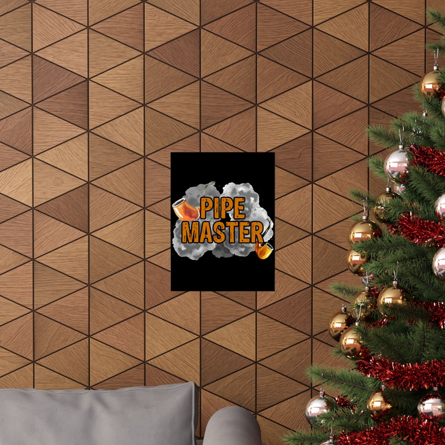 Pipe Smoking - Wall Art