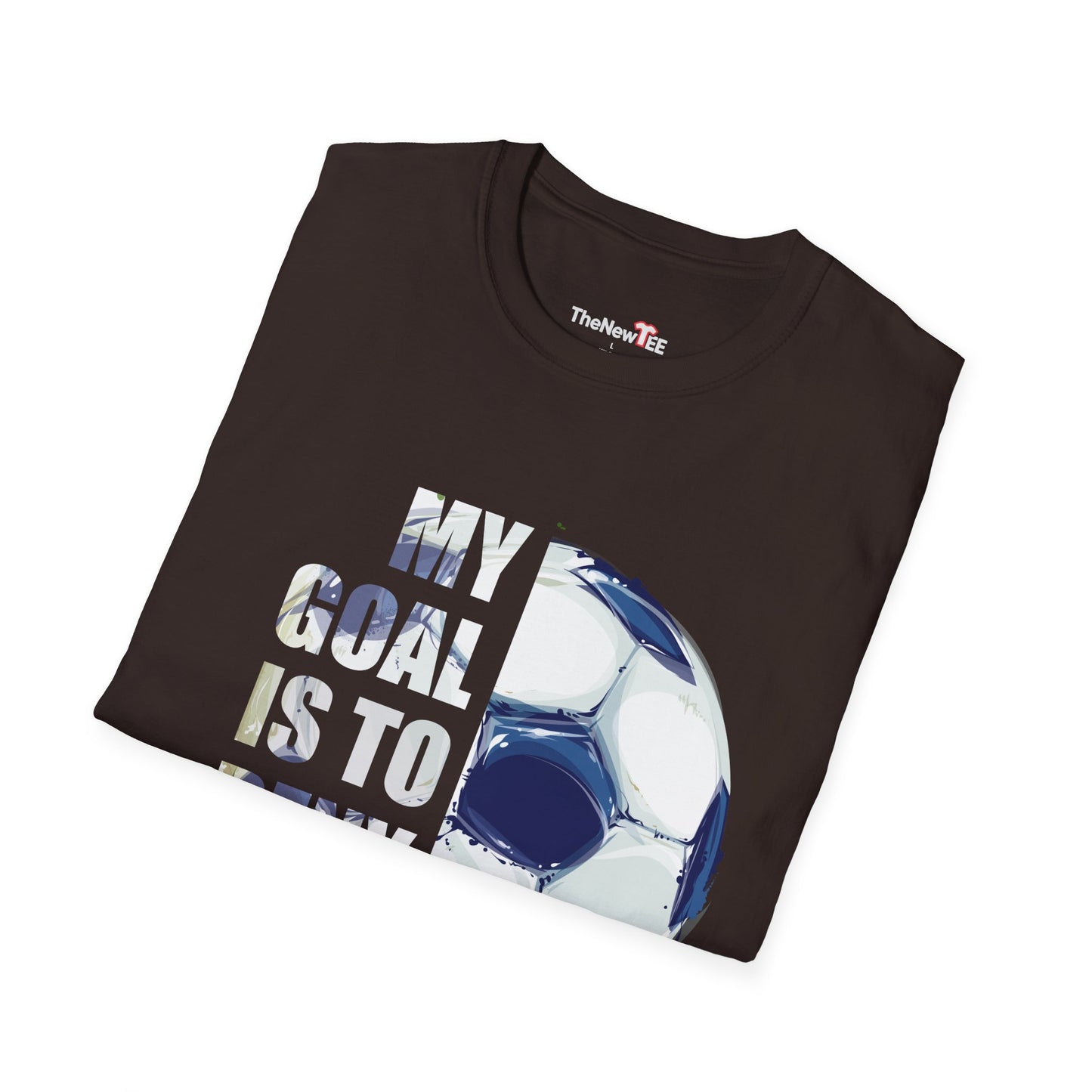 Soccer Goalkeeper T-Shirt – “My Goal Is To Deny Yours” Graphic Tee