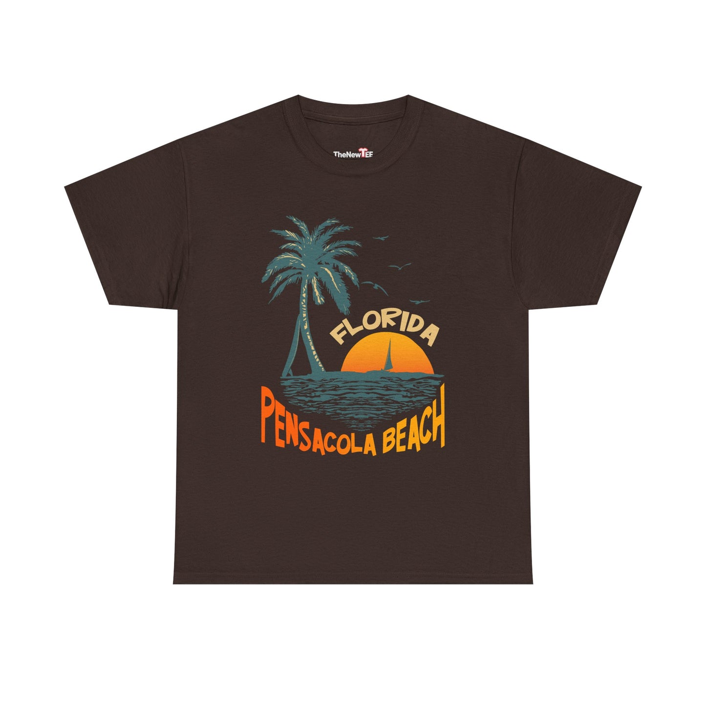 Family Vacation Retro Sunset Florida Pensacola Beach - Unisex T-Shirt