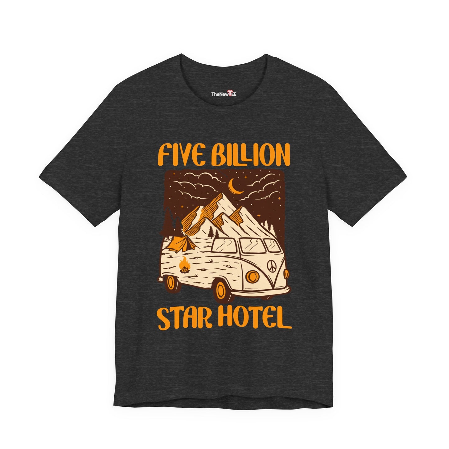 Five Billion Star Hotel Camping T-Shirt