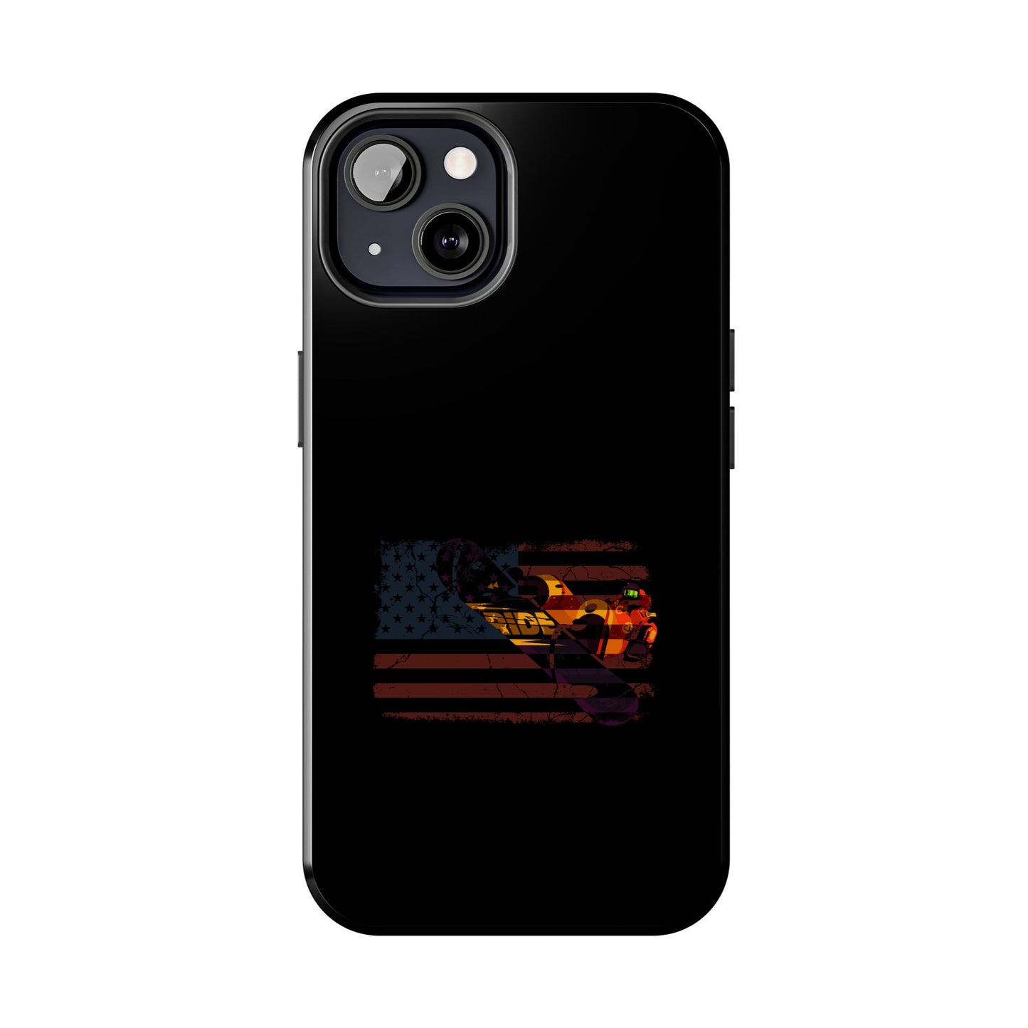 American Flag Camouflage Snowboarding Snowboarder Snowboard Tough Phone Case