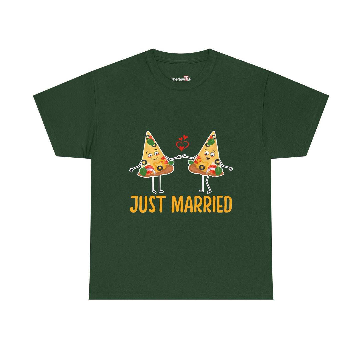 Just Married Pizza Slice - Unisex T-Shirt