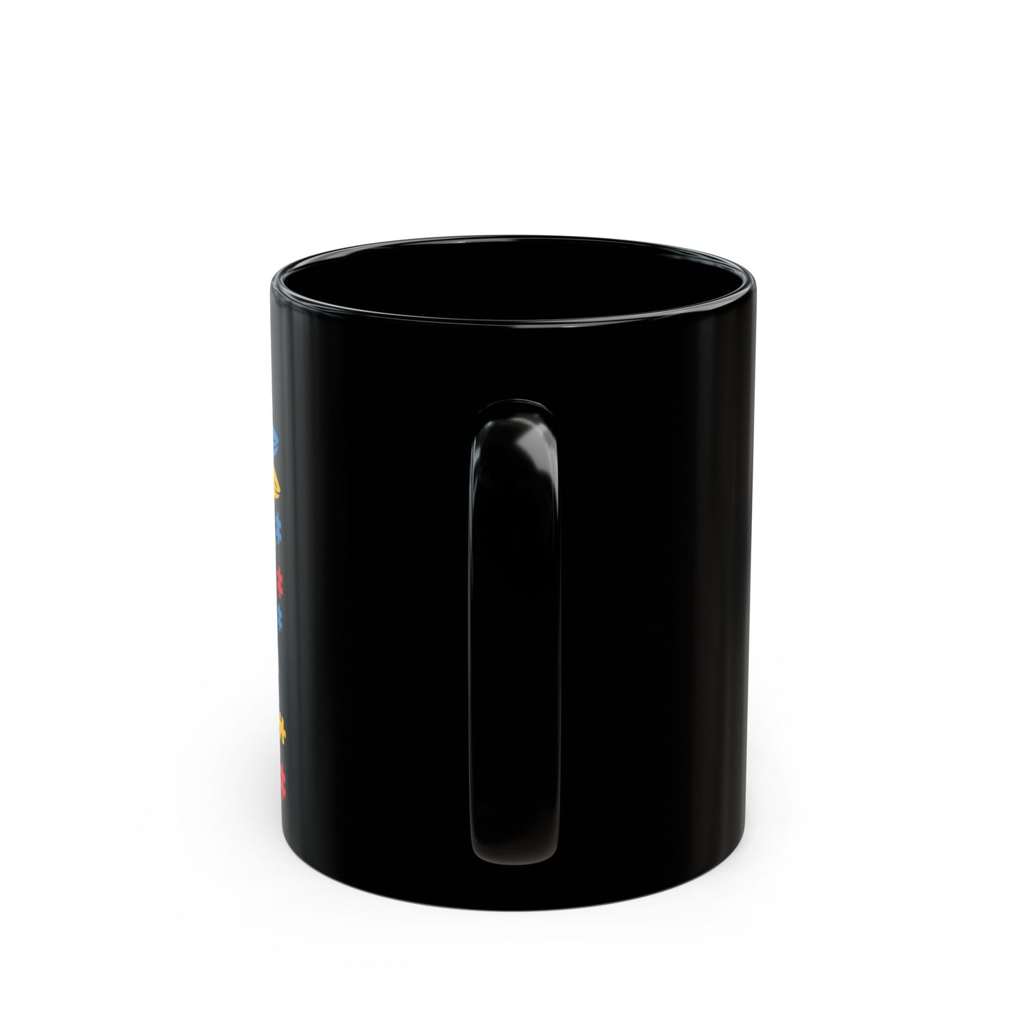 Choose Kind Autism Awareness Month Women Sunflower Mom Gift - Black Mug