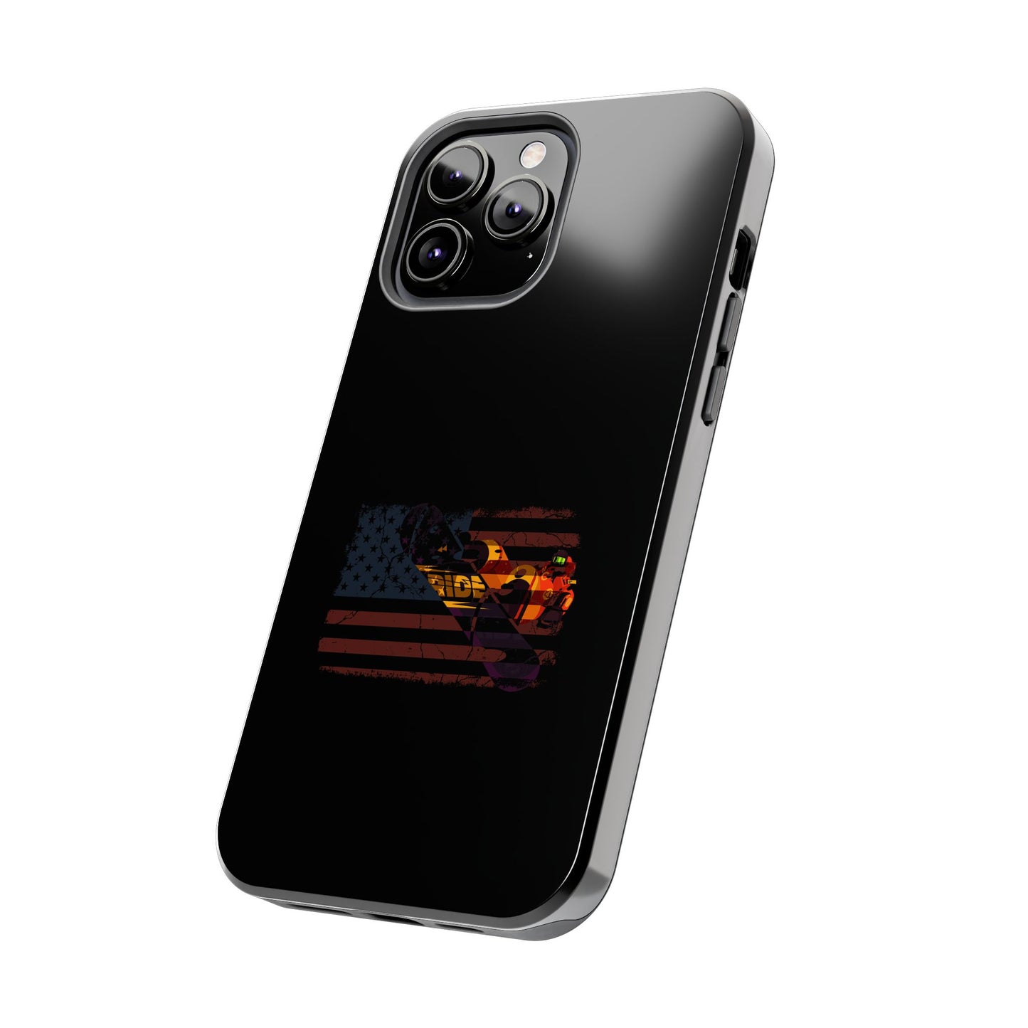 American Flag Camouflage Snowboarding Snowboarder Snowboard Tough Phone Case