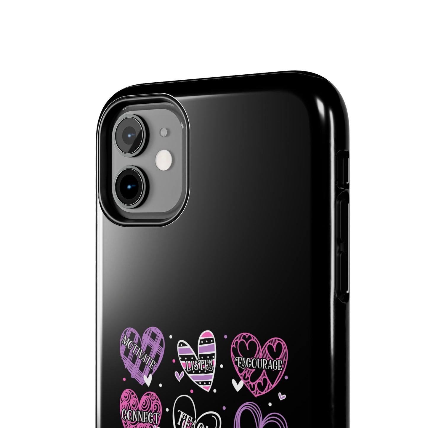School Secretary Hearts Valentine Valentines Day - Tough Phone Case