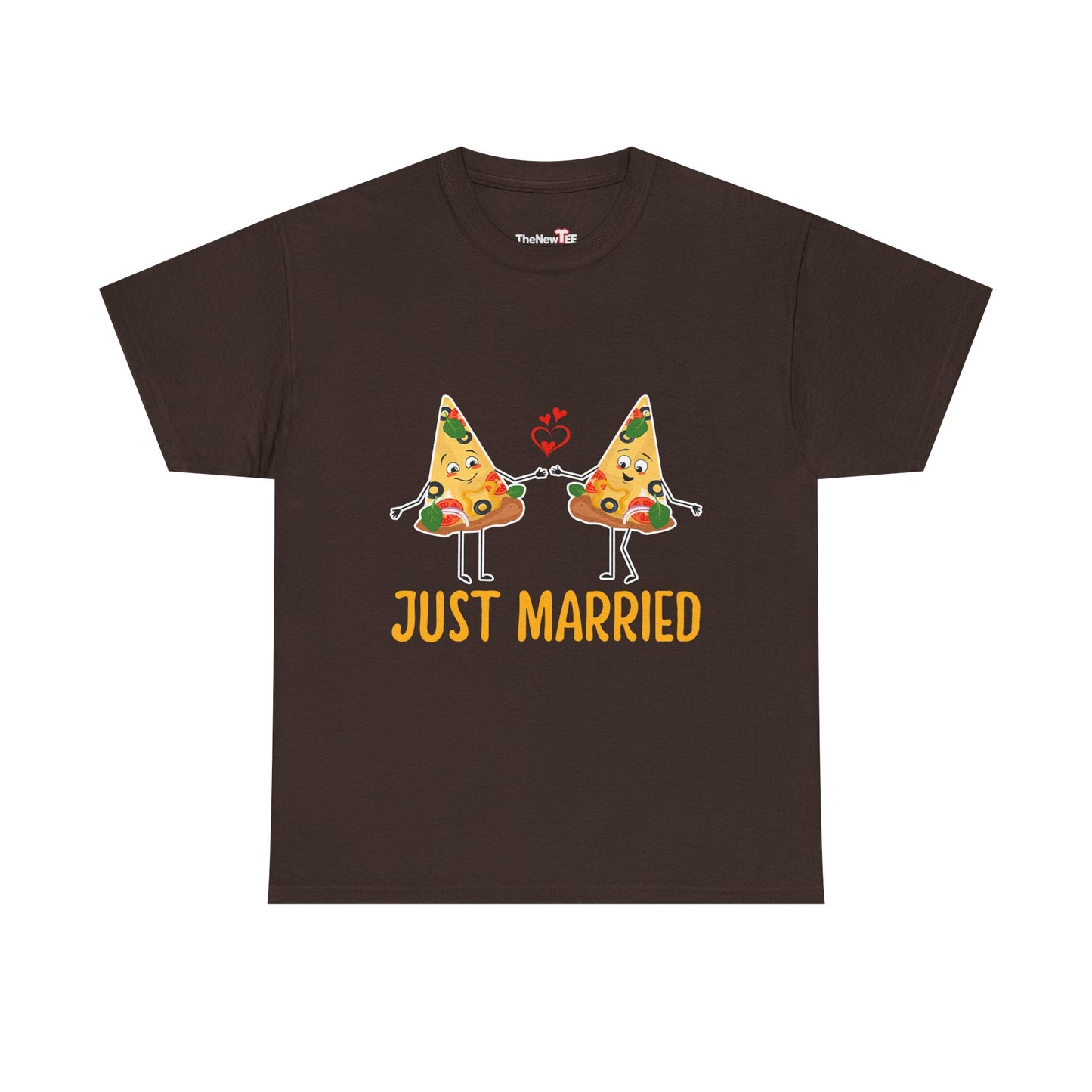 Just Married Pizza Slice - Unisex T-Shirt