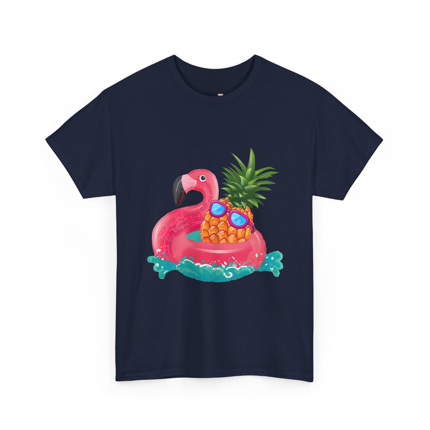 Funny Flamingo Pineapple Pun Lover Gift Pine Mingo - Unisex T-Shirt