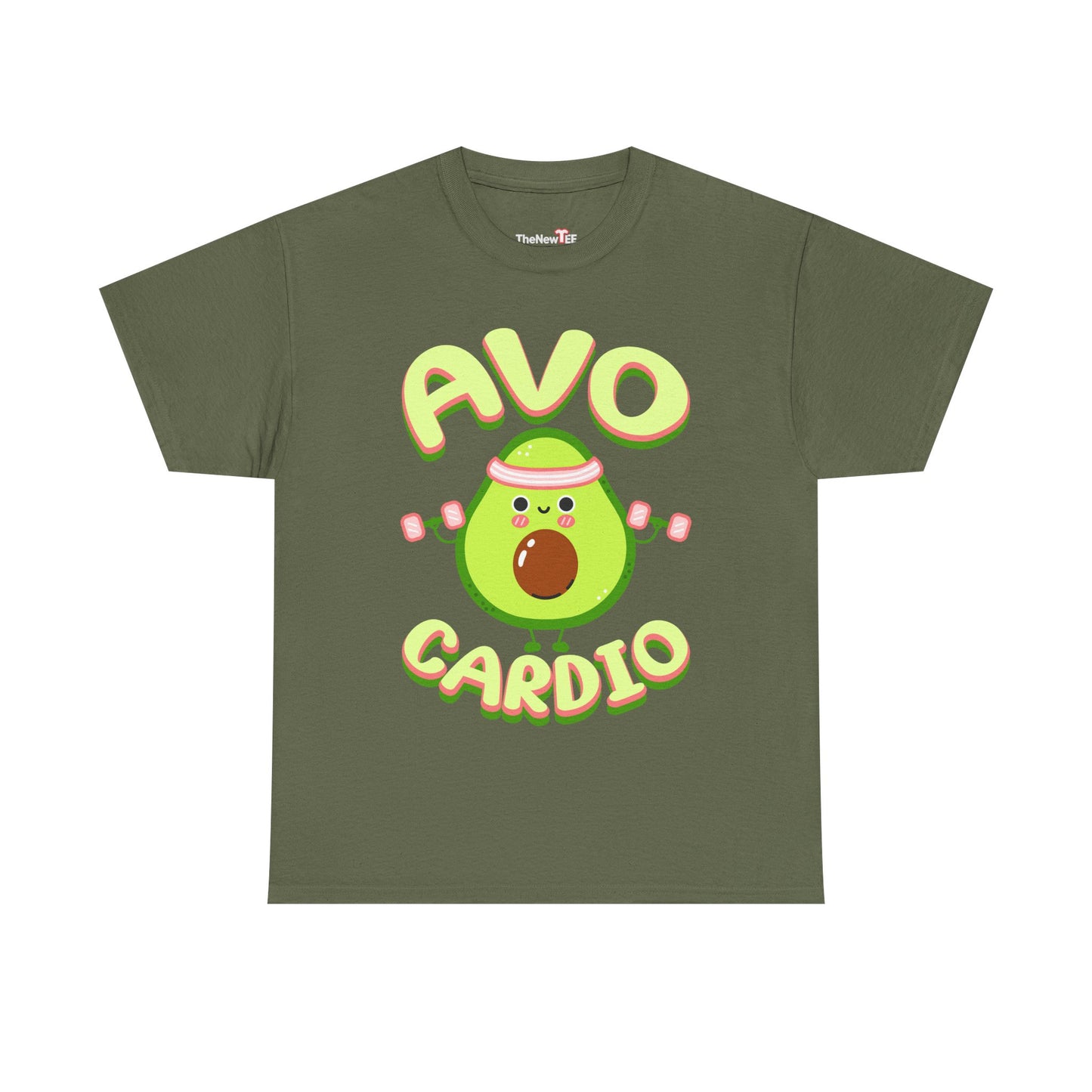 Funny Avo Cardio Veggie Fitness - Unisex Graphic T-Shirt