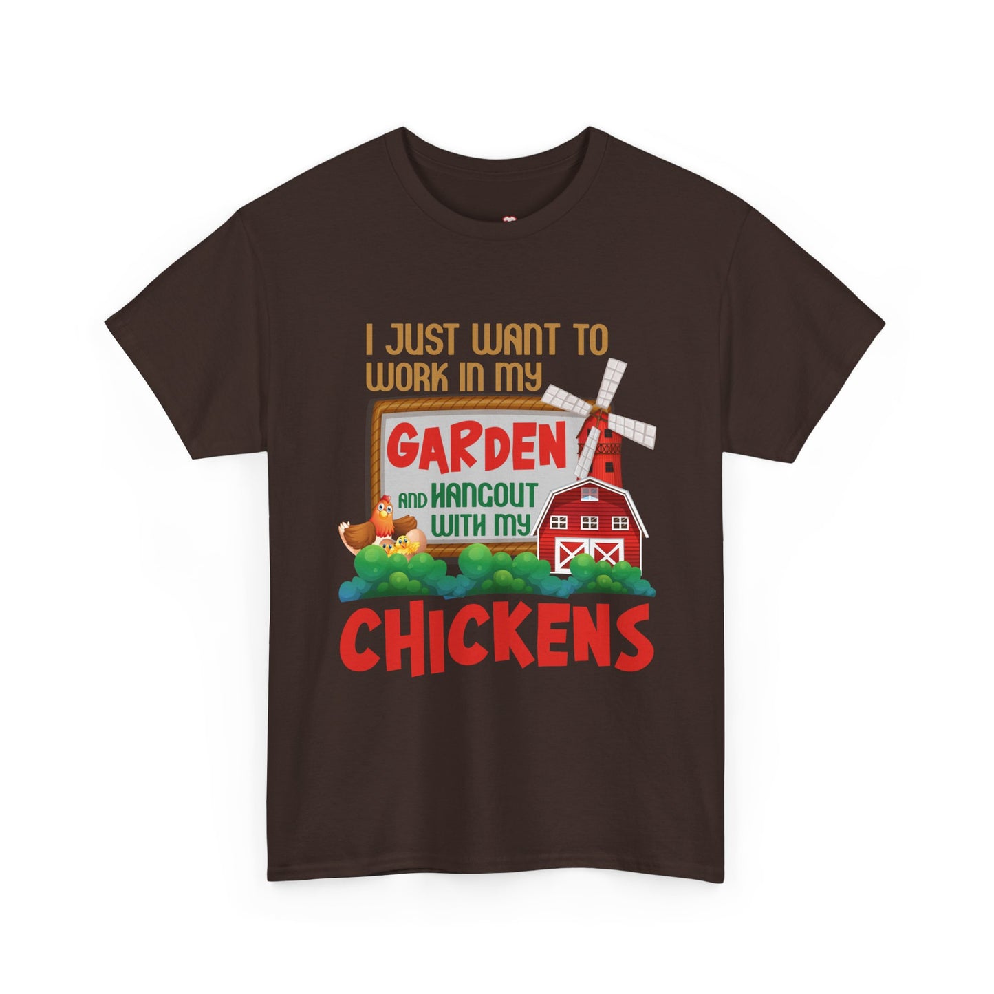 Farm Bird Chicken Funny Gardener Gift Farmer Gardening - Unisex T-Shirt
