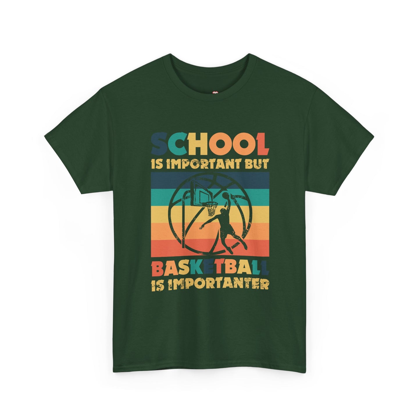 School Is Important But Basketball Is Importanter - Unisex T-Shirt