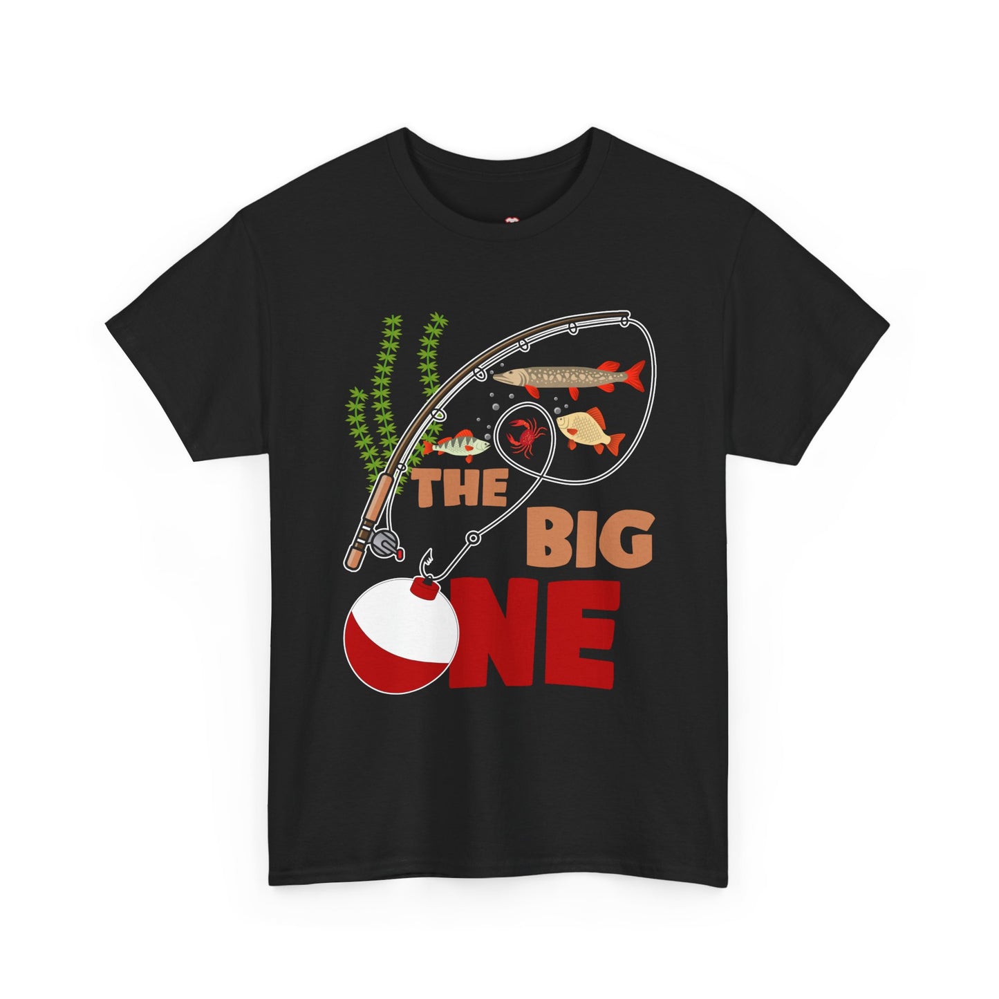 Kids Fishing The Big One Year 1St First Birthday Little Fisherman - Unisex T-Shirt