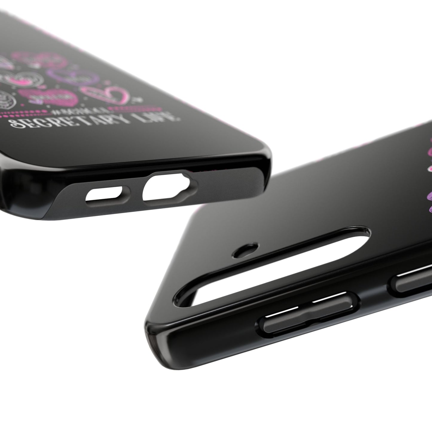 School Secretary Hearts Valentine Valentines Day - Tough Phone Case