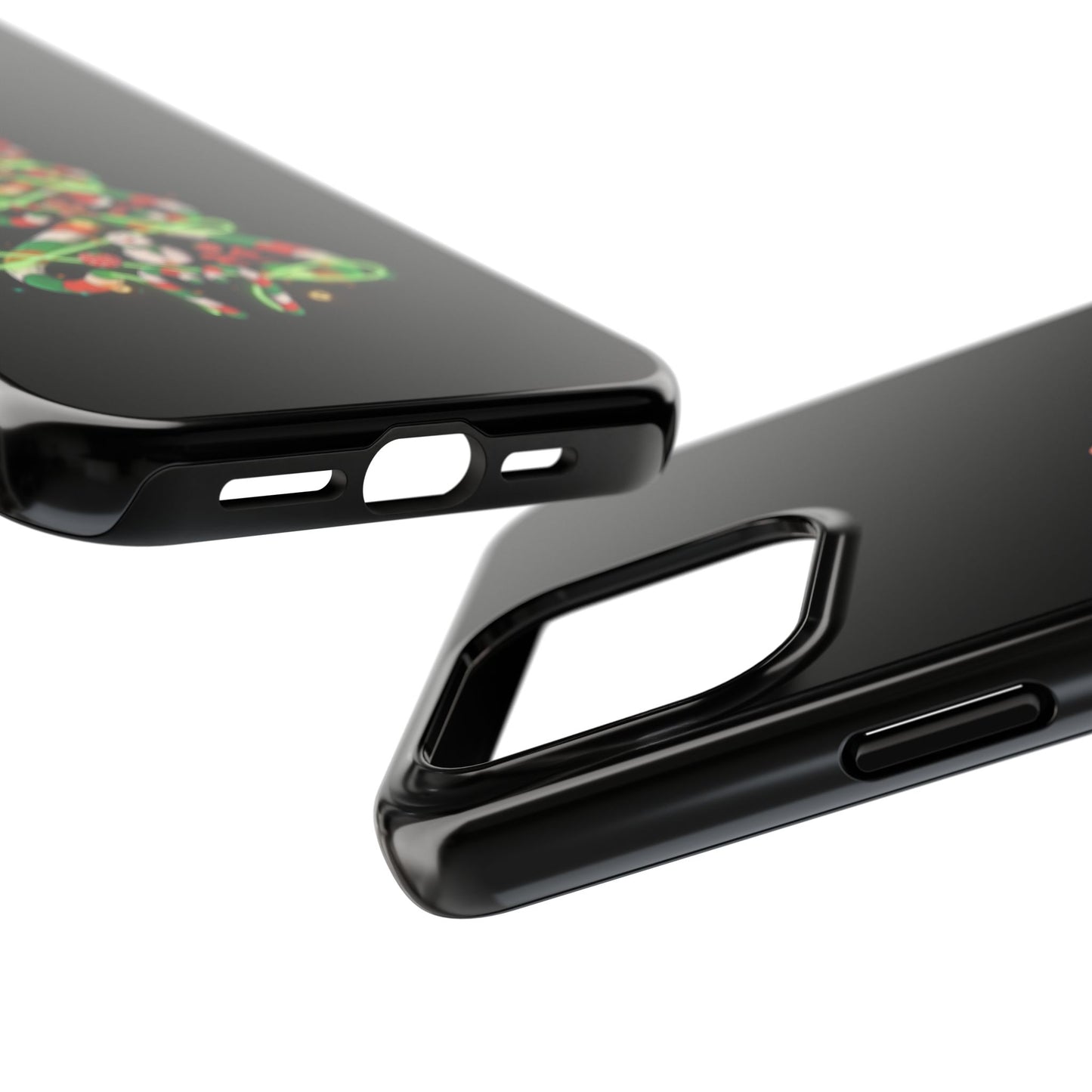Christmas Candy Cane Xmas Tree Light Gifts - Tough Phone Case