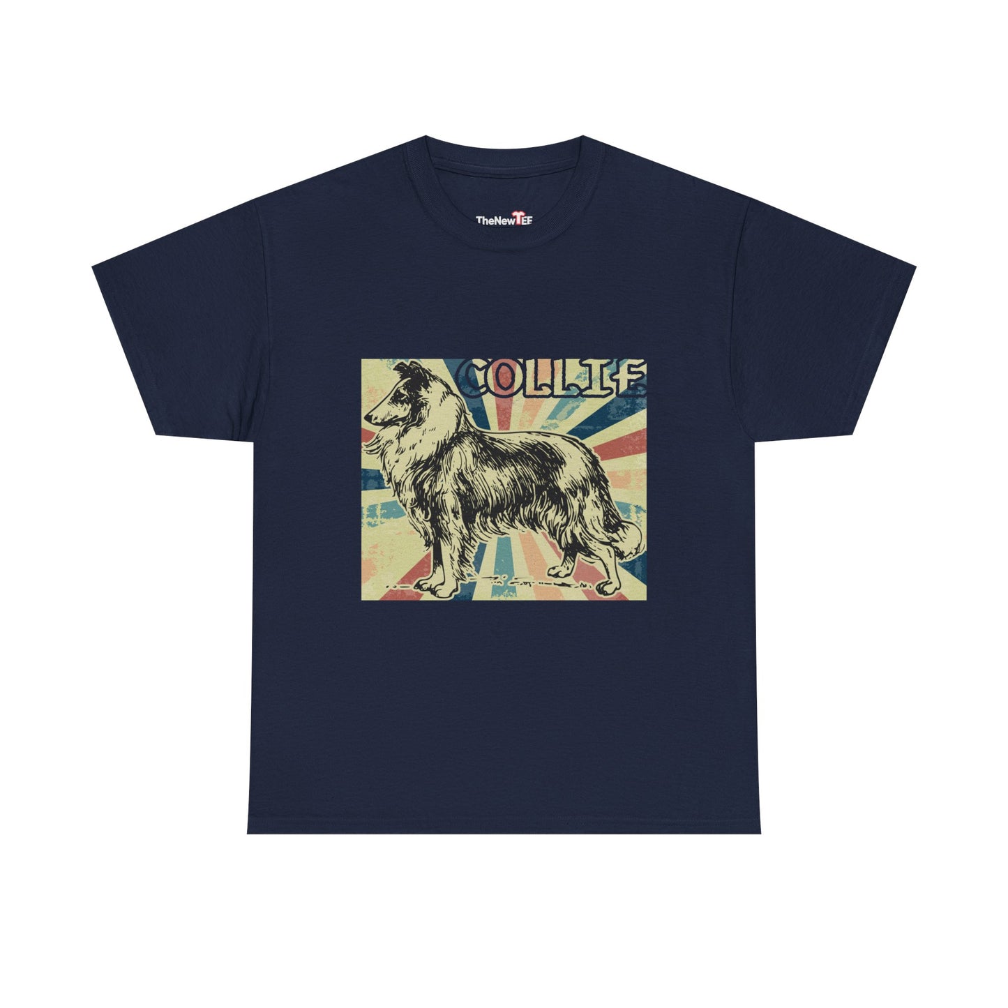 Smooth Collie Vintage Style Dog - Unisex T-Shirt